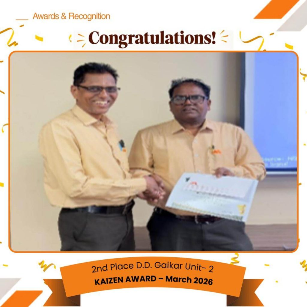 Kaizen Award March 2026