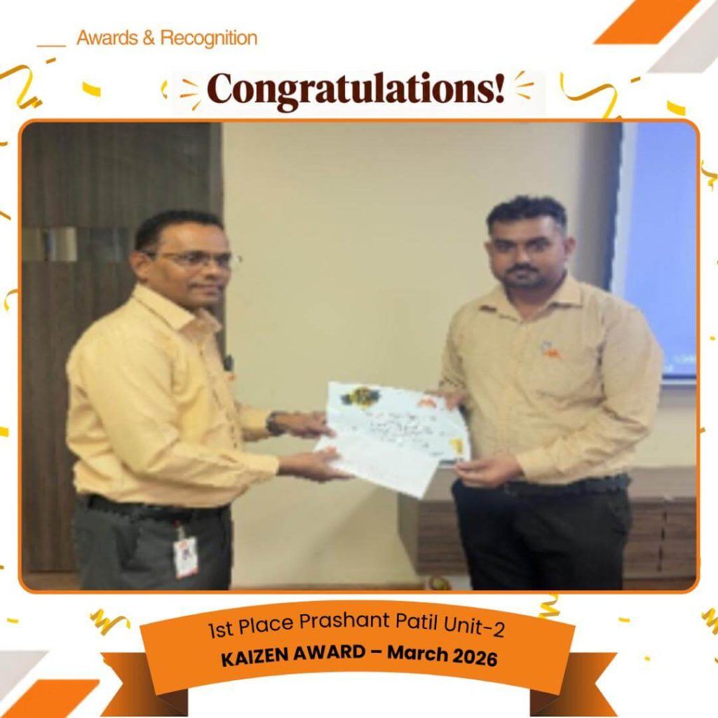 Kaizen Award March 2026